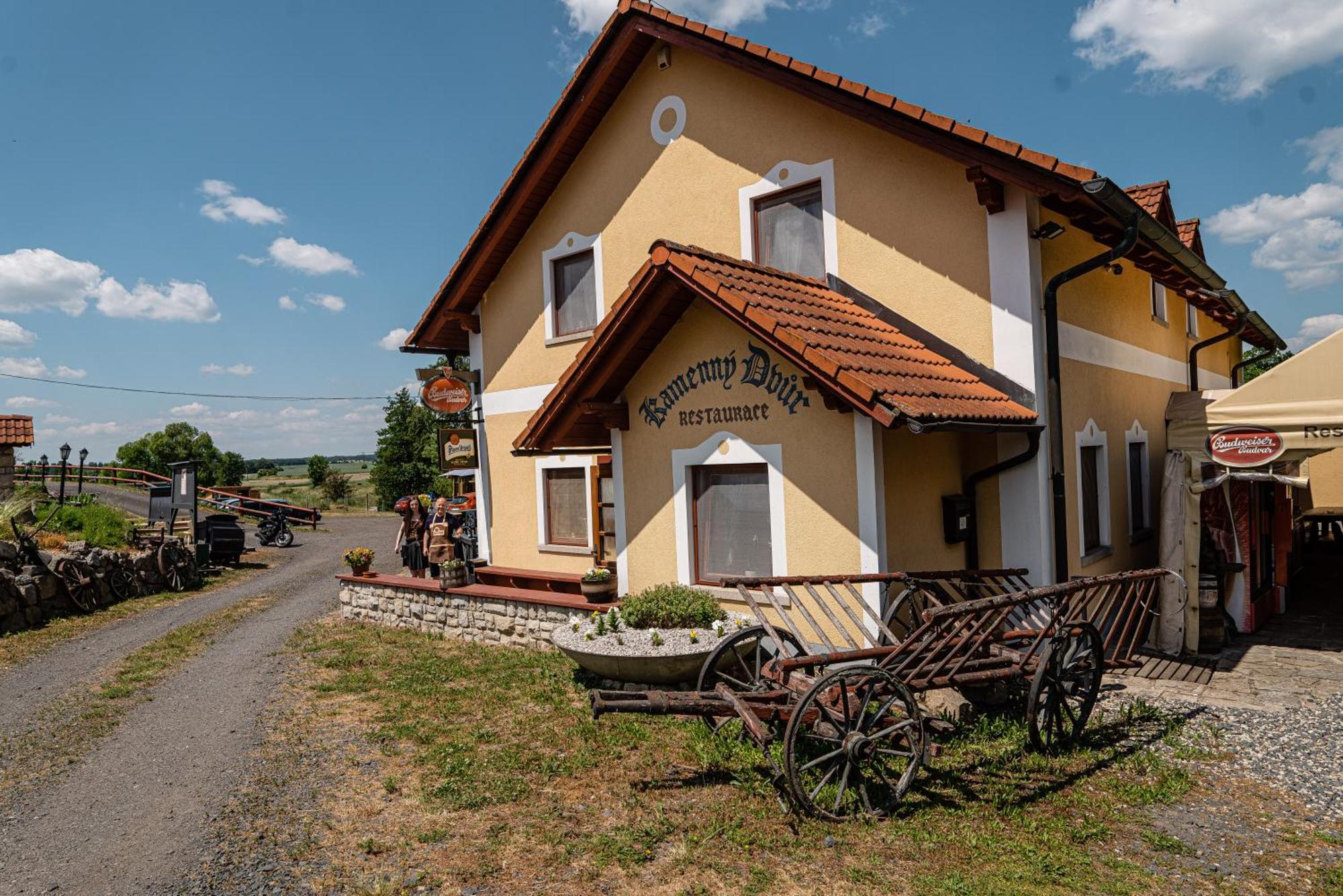 Pension Kamenny Dvur Františkovy Lázně Dış mekan fotoğraf